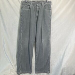 Levi Vintage Y2K 569 Loose Straight Fit Wide Wale Corduroy Pants 36x33.5 Baggy